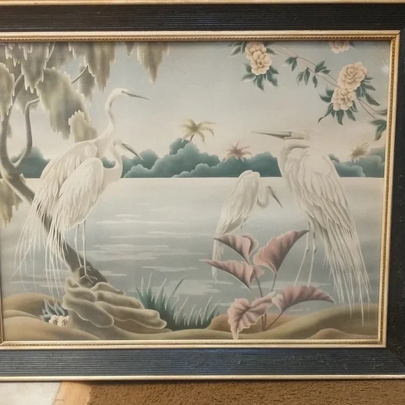40's - 50's Turner White Herons - Picture 1 of 12